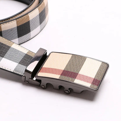 2025 New Wide 34mm Male belt Famous Style Metal Buckle Brand Men Belt Genuine Leather business Luxury Belts for Men Strap jeans