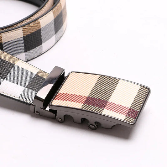 2025 New Wide 34mm Male belt Famous Style Metal Buckle Brand Men Belt Genuine Leather business Luxury Belts for Men Strap jeans