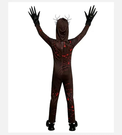 99 Nights In The Forest Deer Costume Fnaf Horriable Halloween owl  party Costume for Adult Kid Nightmare Reindeer Christmas Gift