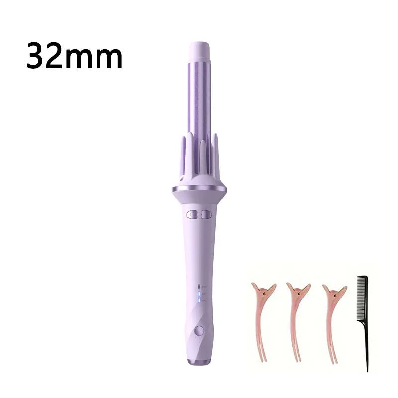 Automatic Rotating Curling iron PTC heated Professional Curling iron Portable Air rotating negative ion wave curling iron