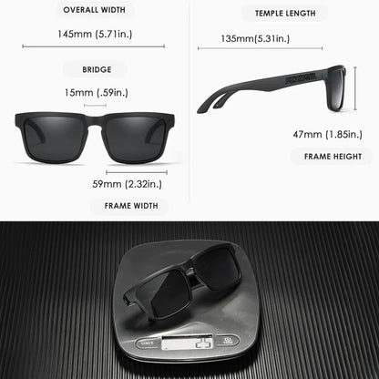 Sunglasses for Men Transparent Gray Frame Fashion Unisex Outdoor