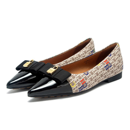 Women's Flat Shoes 2026 New Comfortable Sheepskin lined Casual Business Shoes