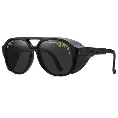 Viper Cycling Sunglasses Adult UV400 Men Women Designer Steam Punk Eyewear Vintage Sun Glasses Retro Goggles