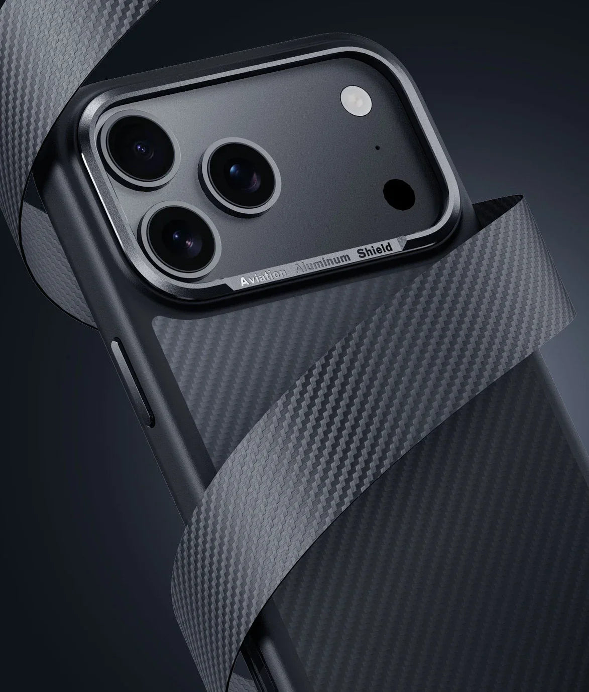 For 600D Kevlar Series iphone 17 pro case of aramid fiber anti-fall Case With Magnetic For iphone 17 pro max case