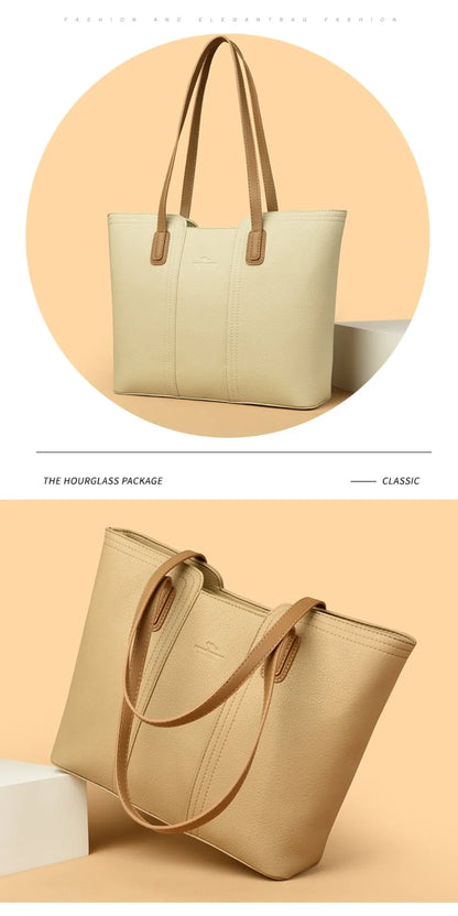 Genuine Brand Women Bags Designer High Quality Soft Leather Large Women 2024 Shoulder Bag Messenger Handbag Shopping Messenger