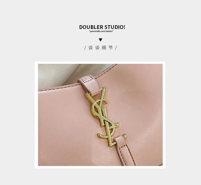 High-end small bag women's new Internet celebrity armpit bag versatile women's temperament baguette bag shoulder bag