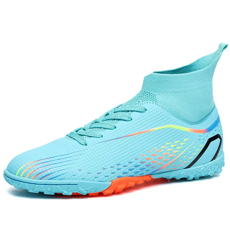New 33-46 Large Football Boots Children Youth High Quality Football Shoes Outdoor Training Professional Competition Footwear