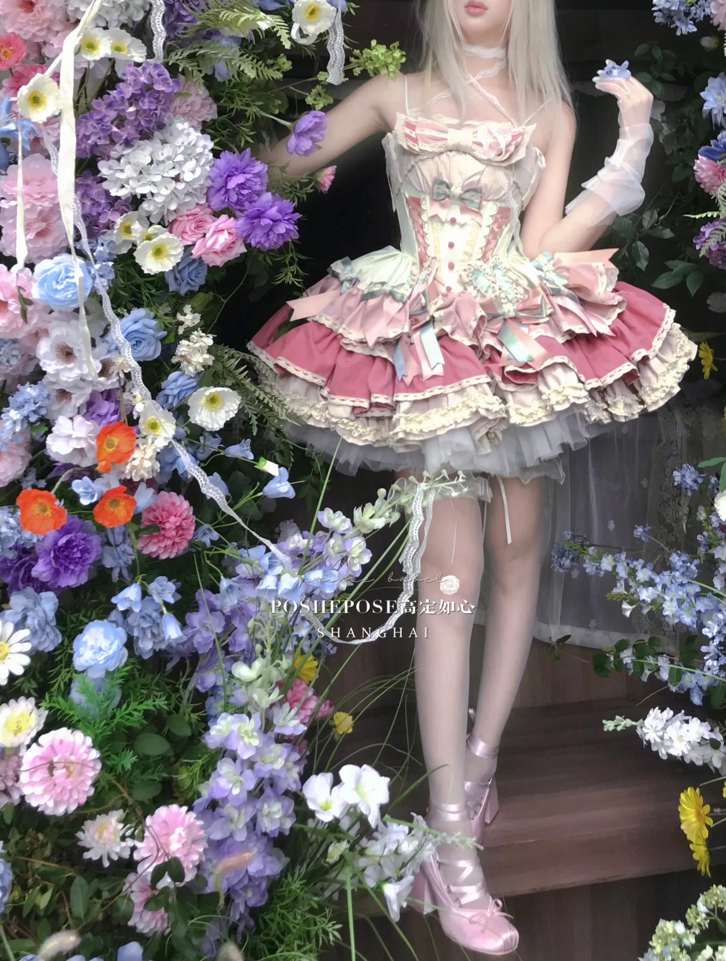 Girls Birthday Lolita Dress 2024 Spring and Summer Women's Tube Top Satin Bowknot Slim Pettiskirt Short Mini Party Dress