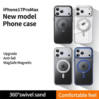 Magnetic Case for iPhone 17 Pro Max Case for iPhone 17 Air  17pro Macsafe Case Shockproof and Dropproof Hard Acrylic Case