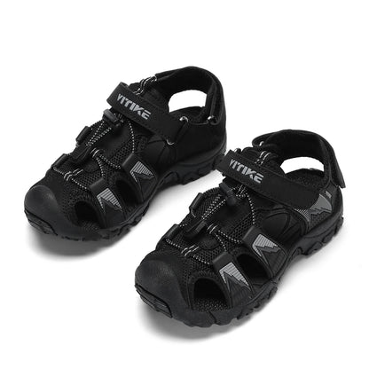 Boys Girls Sports Sandals Summer Kids Closed Toe Outdoor Sandals Athletic Water Shoes Sandals Child Pool Beach Sandals
