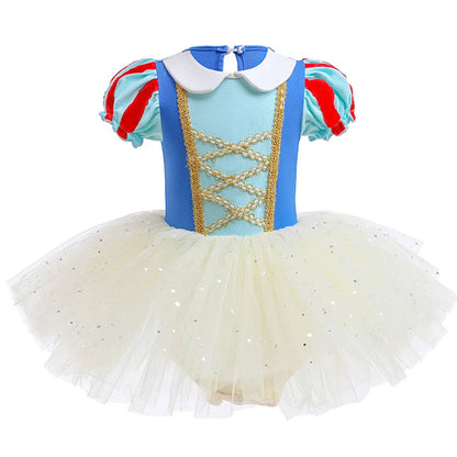 Girl Ballet Dancing Dress Party Fancy Sequined TUTU Dress Princess Girl Clothes Baby Girl Stage Shows Party Costumes