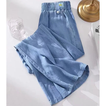 Women's Summer Trendy Brand Thin Wide Leg Pants