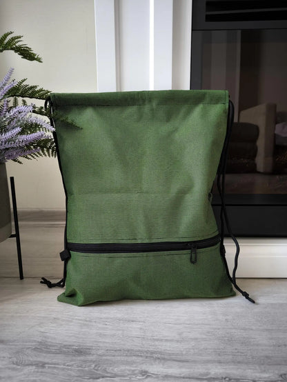 Foldable Drawstring Backpack, Lightweight, Simple and Fashionable Sports Backpack, Unisex