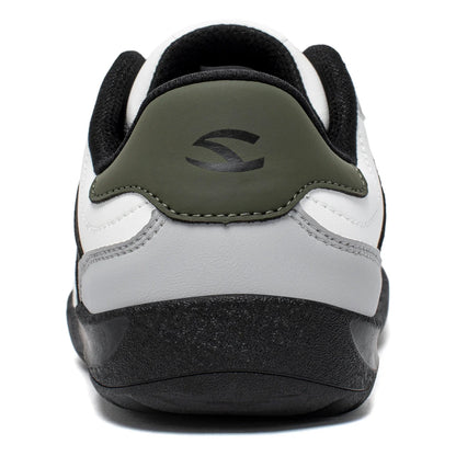 Wide Toe Shoes Unisex Artificial Leather Barefoot Sneakers Casual Retro Zero Drop Shoes for Women Men