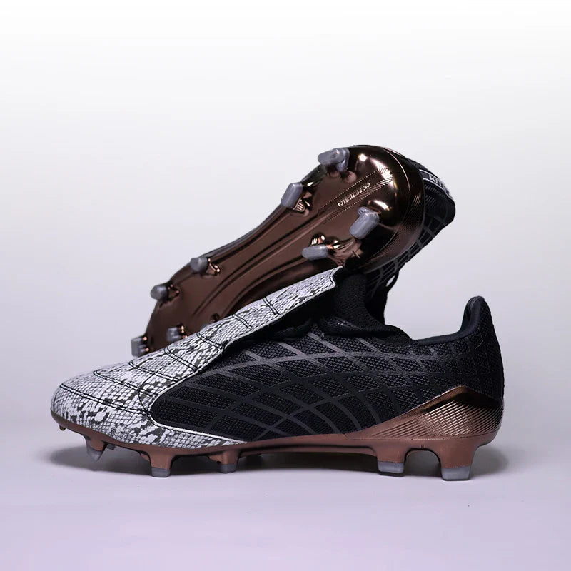 High Quality Mens Soccer Shoes F50 Training Non-Slip Turf Soccer Cleats Boys TF/FG Football Sneakers Chuteira Campo 39-45
