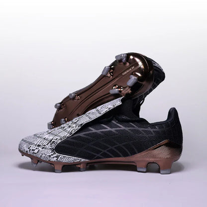 Professional Mens Soccer Shoes F50 Training Non-Slip Turf Soccer Cleats Boys TF/FG Football Sneakers Chuteira Campo 39-45