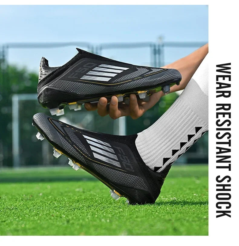 Men New Professional Football Boots Original Resistant Casual Grass Outdoor Non Slip High Quality Comfortable Male Soccer Shoes