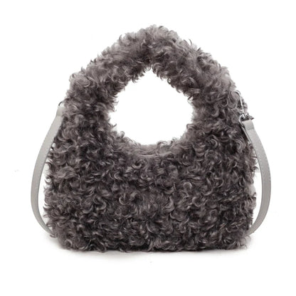 Plush Sweet Shoulder Bags for Women Cute Autumn and Winter 2025 New Versatile Fashion Large Capacity Women's Handbags