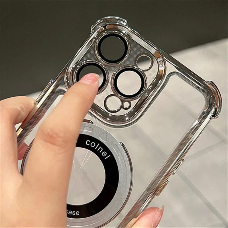 Phone Case For iPhone 11 12 13 14 15 16 Pro Max Bumper Protector On 15 Plus Cover