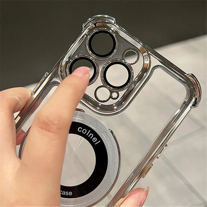 Phone Case For iPhone 11 12 13 14 15 16 Pro Max Bumper Protector On 15 Plus Cover
