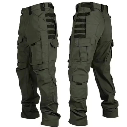 Tactical Pants Men Multi-Pocket Cargo Pants Casual Trousers Wear-Resistant Quick Dry Workwear Hiking Trainning Pant Loose