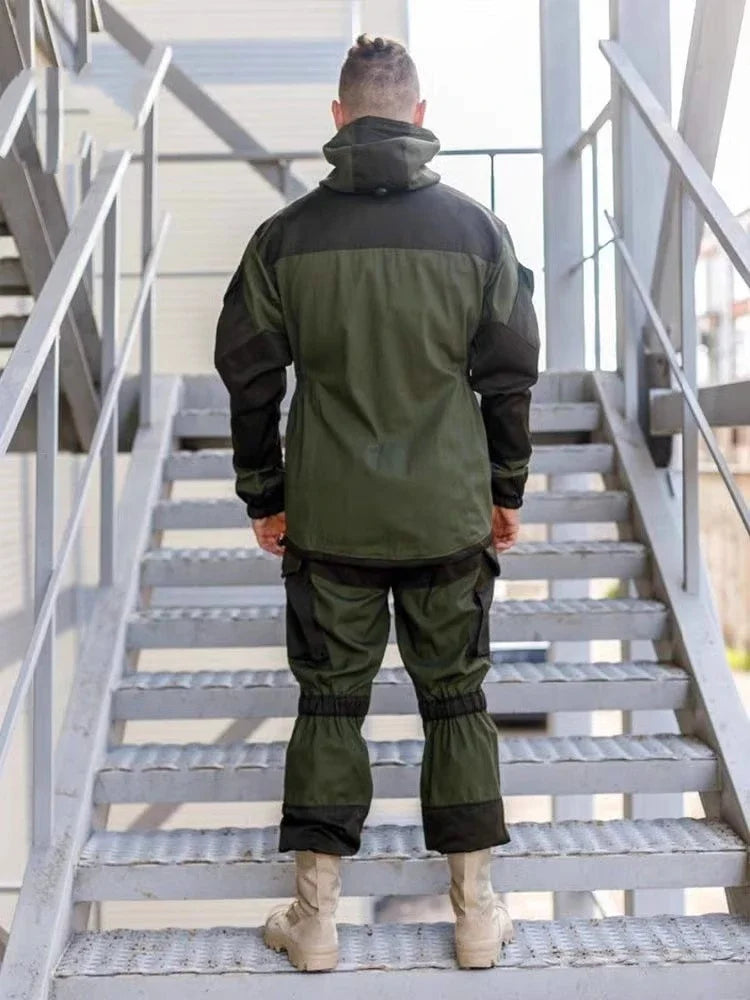 GORKA-5 Combat Suit Set SMTP E7 Outdoor Hunting Combat Suit for Russian Men's Jacket Combat Suit Hunting Work Uniform