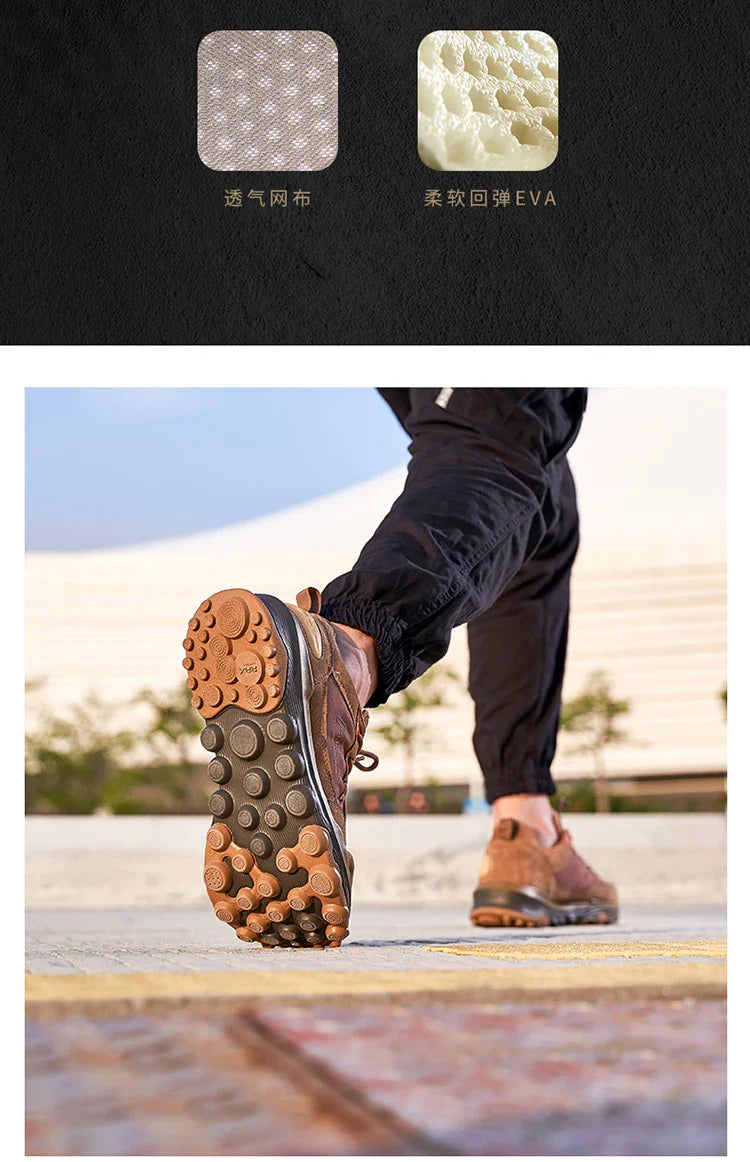 Tênis Masculino Respirável para Caminhada e Trekking Leve, Calçado Esportivo para Homens, Tênis Masculino para Esportes ao Ar Livre