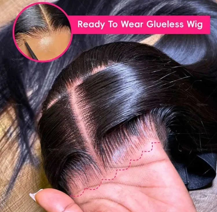 40 42 Inch Bone Straight Human Hair Wigs 13x4 13x6 HD Transparent Lace Frontal Wigs Glueless Straight Lace Front Human Hair Wigs