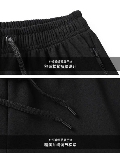 Men Running Sports Tracksuits Hoodies Zipper Outwear Sportwear+Sweatpants Sets Male Workout Sports Outfit Autumn Spring Sets men