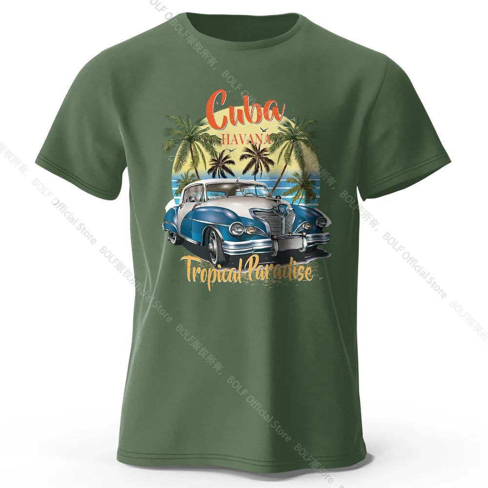 Seaside Market Medal Printed Unisex Men Women T-Shirt Tees Tops 100% Cotton Anchor Graphic Coastal Souvenir Wear