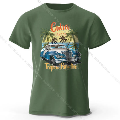 Seaside Market Medal Printed Unisex Men Women T-Shirt Tees Tops 100% Cotton Anchor Graphic Coastal Souvenir Wear