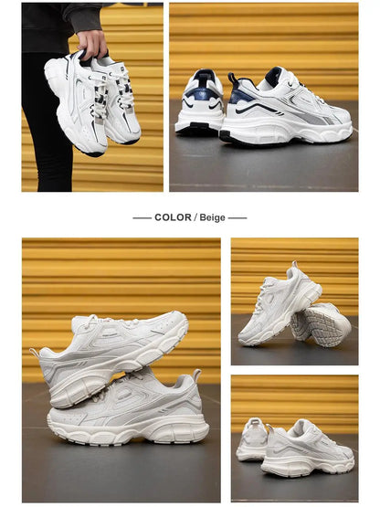 Women Running Shoes Lightweight Breathable Sport Shoes Female Comfort White Casual Sneakers Height Increase Cushioning