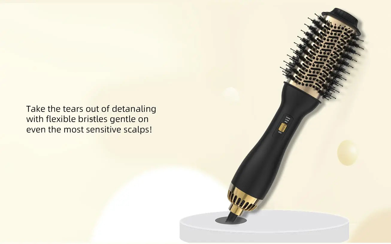 4 IN 1 Hot Air Brush One-Step Hair Dryer And Volumizer Styler and Dryer Blow Dryer Brush Professional 1000W Hair Dryers