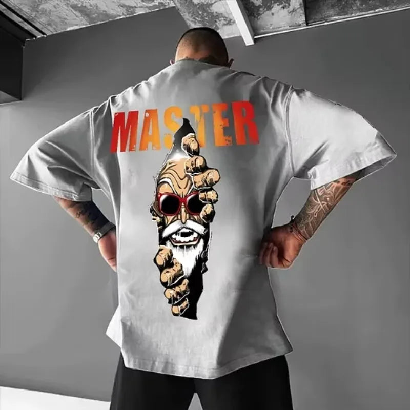 T-Shirt 2025 Summer Men's and Women's American Loose Casual Parent-Child Short Sleeve Top