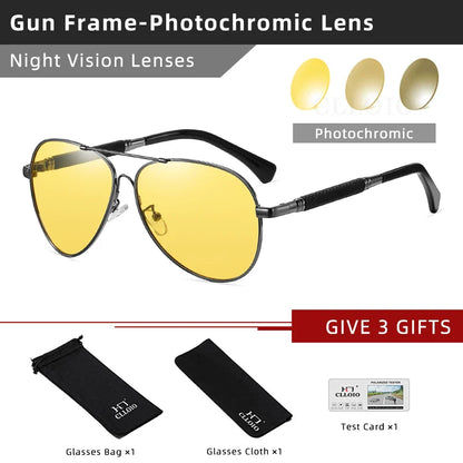 Sunglasses Polarized Men's Sun Glasses Women Fashion Pilot Gradient Eyewear