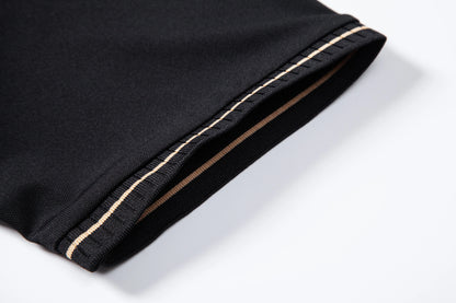 2026 New Men's Polo Collar T-shirt Short Sleeved Casual Sweat Absorbing Breathable T-shirt Men's Top