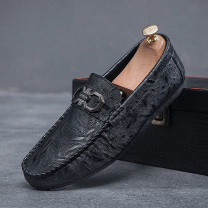 Brand Spring Summer Hot Sell Moccasins Men Loafers Leather Casual Shoes Men Flats Lightweight Driving Boat Shoes Male Footwear