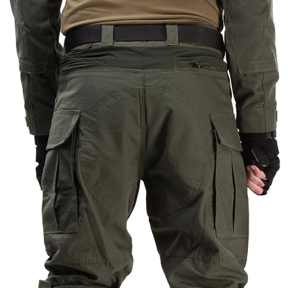 GEN3 Tactical Pants G3 Men Combat Trousers CP Camo Cargo Pant +Knee Pads Training Hunting Pants Work Clothing  Wear-resisting
