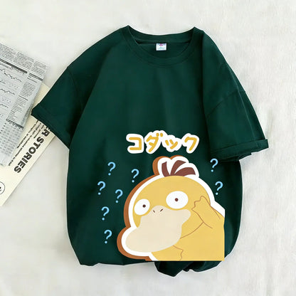 T Shirt Man Women 2026 Summer Y2k Short Sleeve Tee Tops Streetwear Oversized Casual Parent-child Clothing