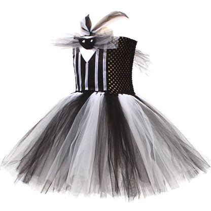Kids Girls Tutu Dresss Halloween Cosplay Costume Carnival Party Boy Costume Witch Fancy Clothes Halloween Gifts for Children