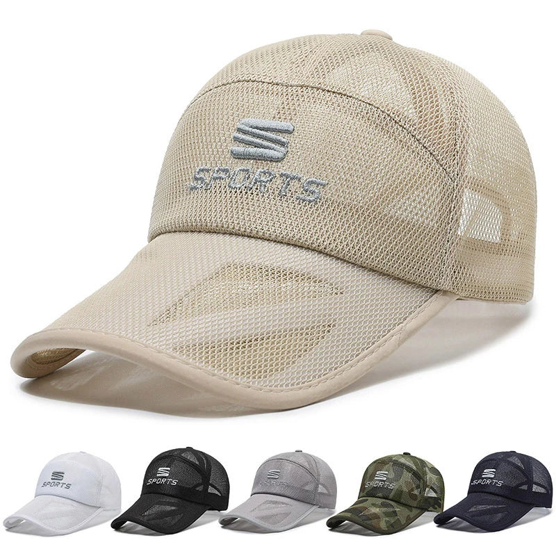 Outdoor Camouflage Mesh Baseball Cap Men Cap Summer Unisex Men And Women Camo Baseball Cap Trucker Hat Casquett