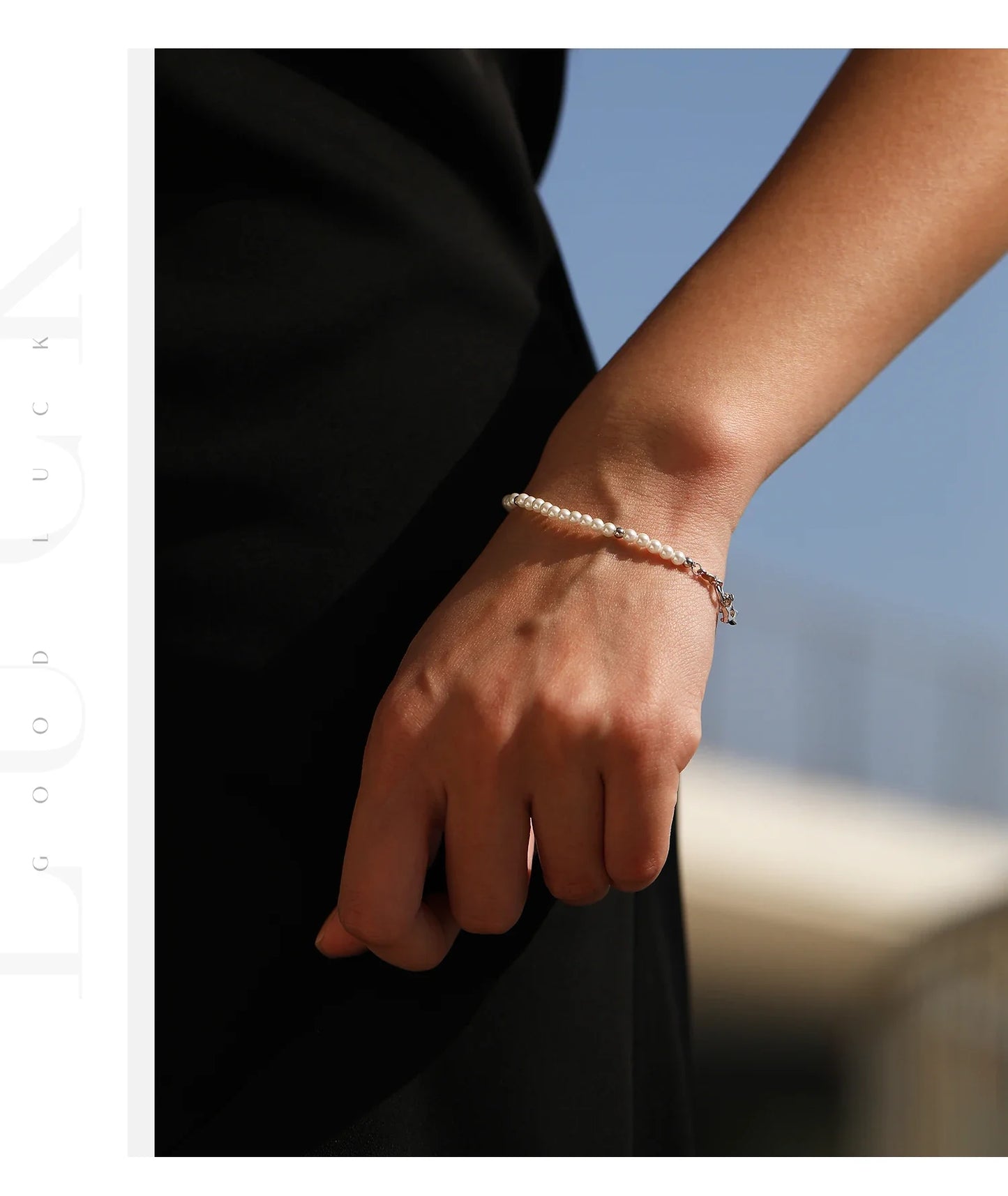 Elegant Pearls Beaded Bracelet 925 Sterling Sliver Sweet Shining Star CZ Bracelet For Women Fine Jewelry Gifts