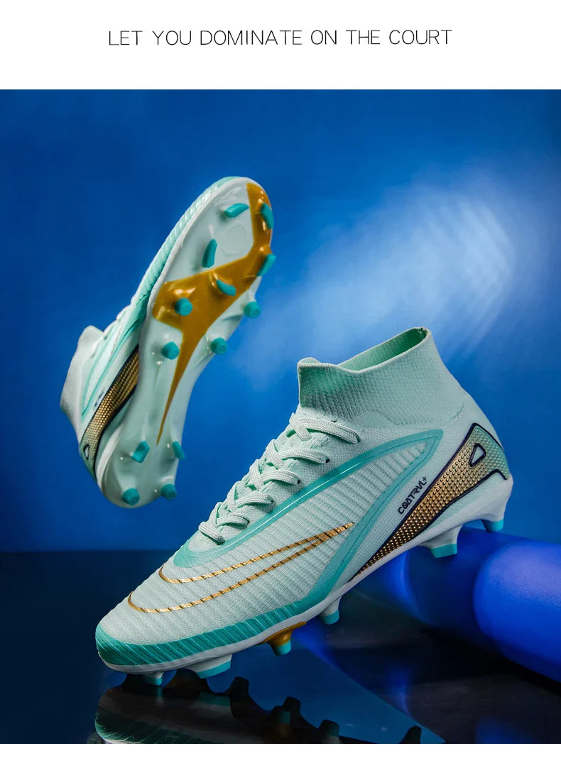 New Men Football Boots Professional Ultralight Match Grass Futsal Soccer Shoes Cleats Women Unisex High-quality TF/FG Sneakers