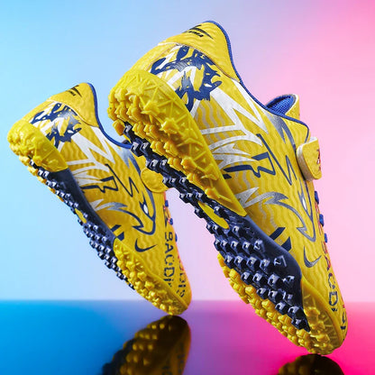 New Men Kids Soccer Shoes Non-Slip Football Boots Ultralight Cleats Match Grass Boys Professional Training Shoes Drop Shipping