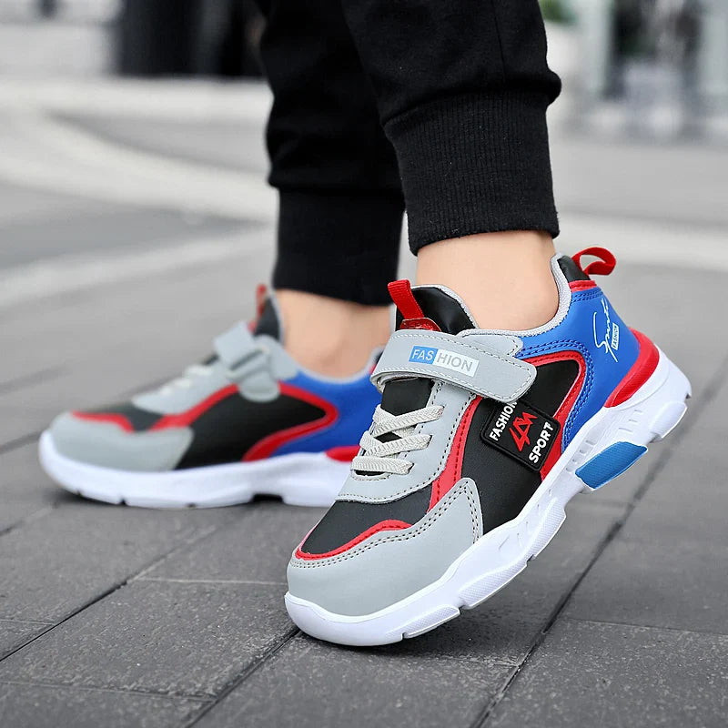 Children Running Shoes Boys Basketball Sneakers Kids Shoes Outdoor Comfortable Sports Tennis Shoes