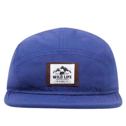 Cotton 5 Panel Baseball Cap Snapback Caps Bone Gorras Hombre Originales Hip Hop Hats For Men Women Adjustable