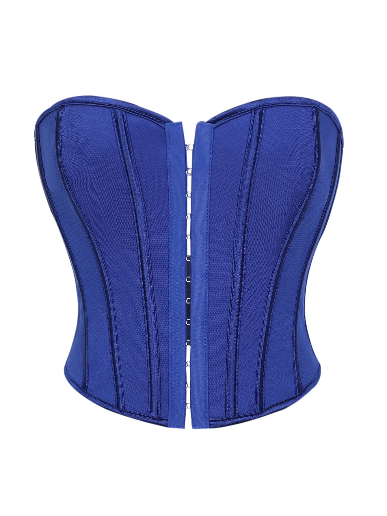 Button down corset for Halloween women is shaping top with a tie at the back