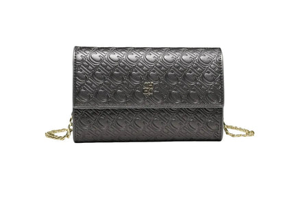 Festival Essential Versatile Women's Chain Bag Letter Printing Design 2026 Fashion Women's Shoulder Bag