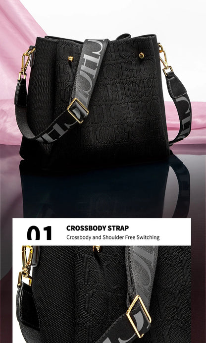 Women's Shoulder Bag New Magnetic Buckle Khaki Shoulder Bag Large Capacity