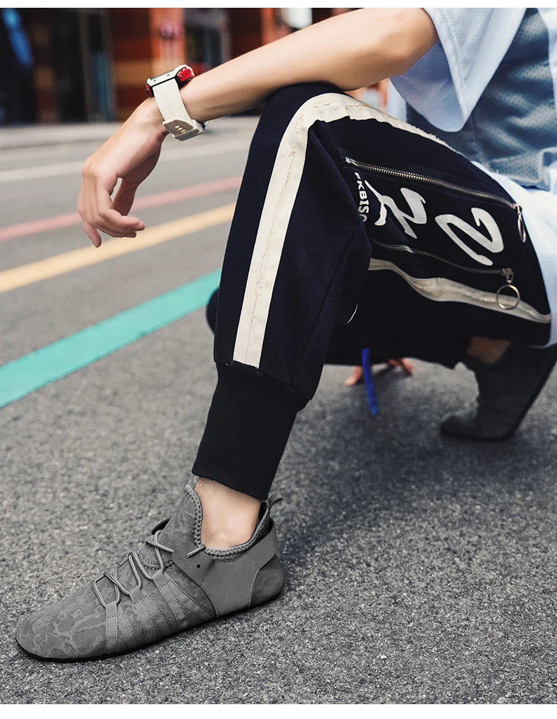 Mesh Loafers Men Driving Moccasins Thin Bottom Flats Walking Shoes Breathable Non Slip Casual Loafers Summer Mens Shoes